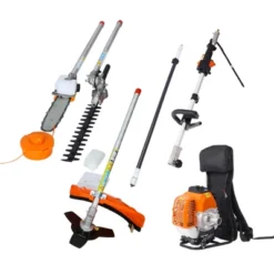 4 In 1 Multi Functional 52CC Trimming Tools With Power Head String Trimmer Brush Cutter Hedge Trimmer Hard Shaft Pole Saw Bottle Mixer -OUTSUNNY Sale Store GUEST f5124a19 171f 42ba aca8 05768aae89ea