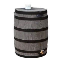 Good Ideas Rain Wizard Water Storage Rain Collection Rain Barrel 40-Gallon Darkened Ribs -OUTSUNNY Sale Store GUEST f7a90086 bd9c 4bdd b9ba 46c69b1d8404
