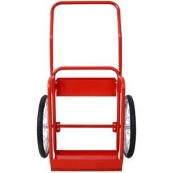 Double Cylinder Cart, Dual Oxygen Tank Cart Dolly With 2 Hinges, 2 20" Phneumaticr Wheels, Removable 220 Lbs Load Capacity Cart, Space Saving -OUTSUNNY Sale Store GUEST fa0e9f19 b09c 4f17 9485 96fe54022d09