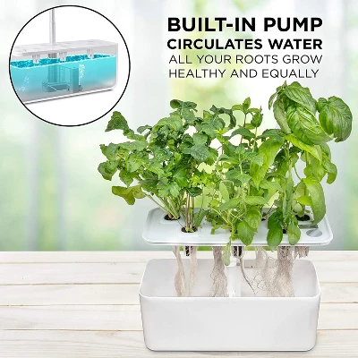 Ivation 7-Pod Indoor Herb Garden, Hydroponic Growing System Kit 5 Ivation 7-Pod Indoor Herb Garden, Hydroponic Growing System Kit - Image 5