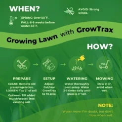 GROWTRAX Tall Fescue Mixture 100 Sq Ft -OUTSUNNY Sale Store GUEST fbfd678d 7326 44f6 ab9a c5a47246ea81